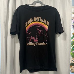 Men’s Vintage Retro Bob Dylan Rolling Thunder T-Shirt